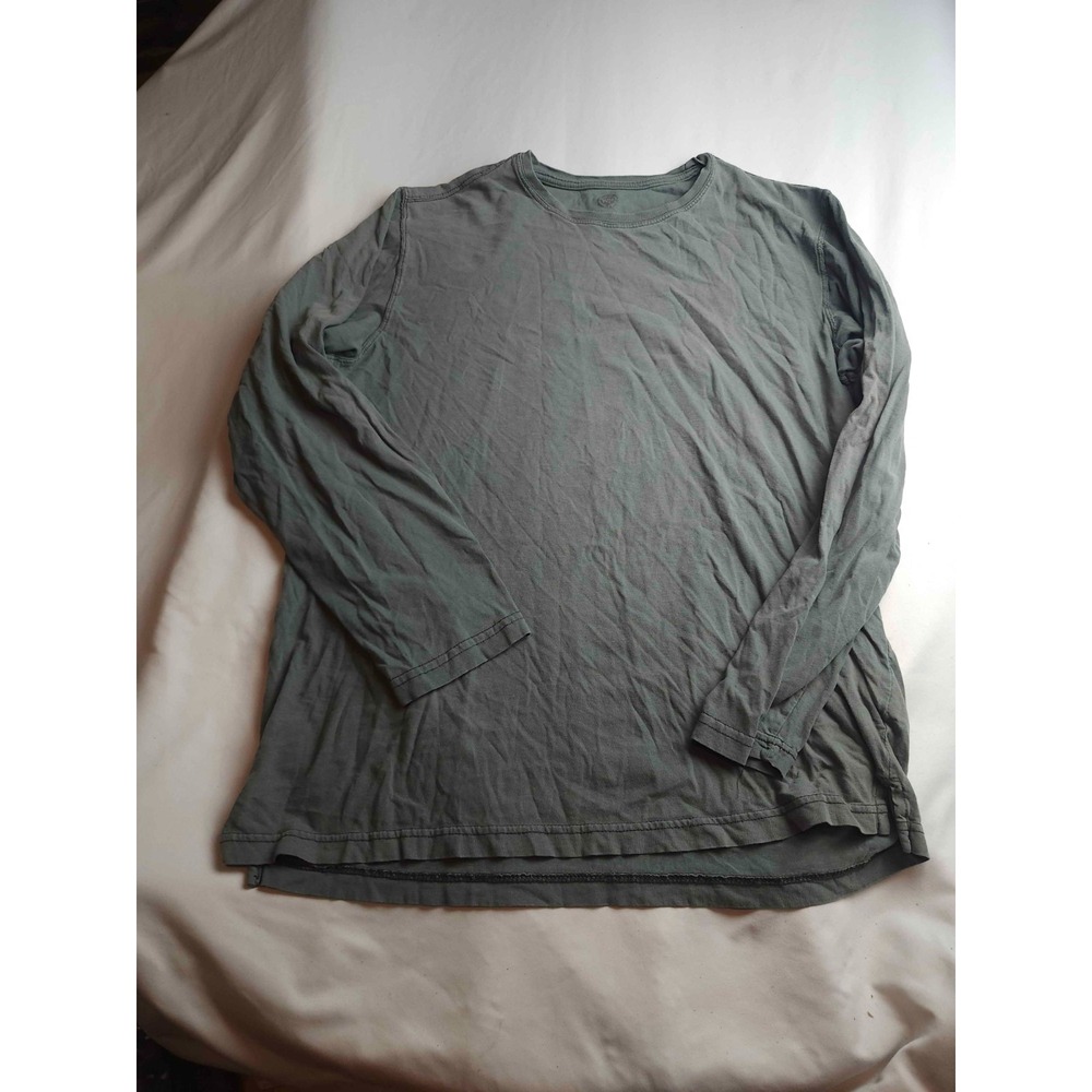Weatherproof Long Sleeve T-Shirt Mens Size XL Green Knit Casual Tee Crew Neck